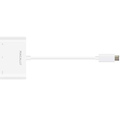 Macally USB-C naar VGA Multiport Adapter - Afbeelding 4