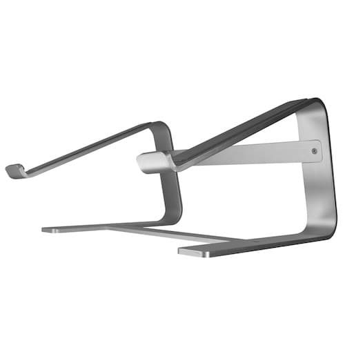 Macally Aluminium Laptopstandaard voor MacBook Air of Pro modellen Zilvergrijs - Afbeelding 2