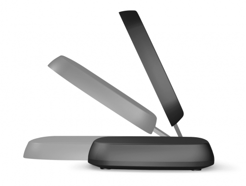 ZENS Ultra Fast Wireless Charger Stand Base 15W Black - Afbeelding 3