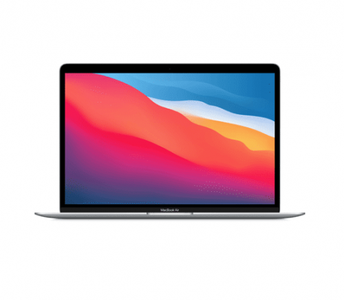 Apple MacBook Air 13 inch Apple M1 chip met 8core CPU & 8core GPU 512GB Zilver - Afbeelding 2