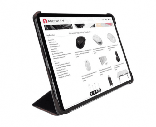 Macally Bookstand Case iPad Pro 12.9 inch (2020) Bruin - Afbeelding 2