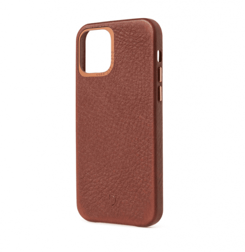 Decoded Leather Back Cover iPhone 12 Pro Max Bruin - Afbeelding 2