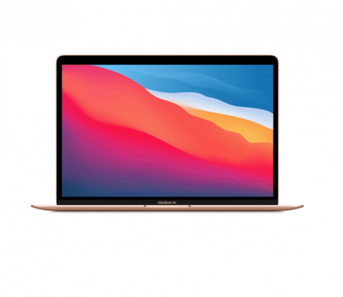Apple MacBook Air 13 inch Apple M1 chip met 8core CPU & 8core GPU 512GB Goud - Afbeelding 2