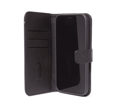 Decoded Detachable Leather Wallet Case iPhone 12 mini Zwart - Afbeelding 2