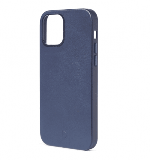 Decoded Leather Back Cover iPhone 12 / 12 Pro Blauw - Afbeelding 2