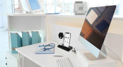 Macally 3-in-1 Charging Stand (Watch/Airpods/iPhone) - Afbeelding 3