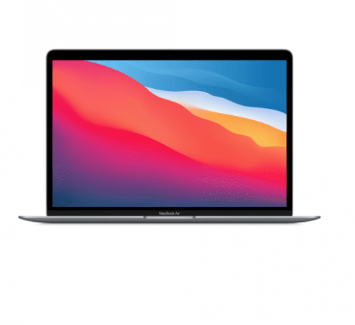 Apple MacBook Air 13 inch Apple M1 chip met 8core CPU & 7core GPU 256GB Spacegrijs - Afbeelding 2