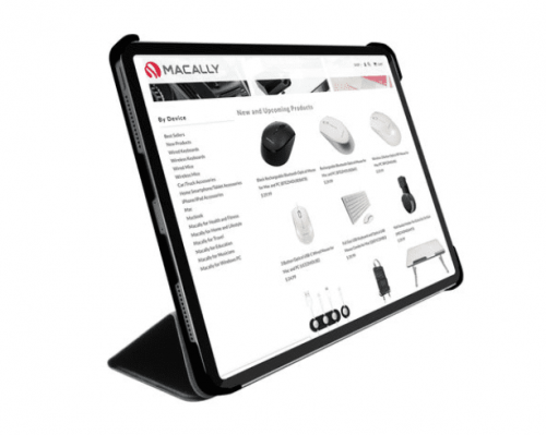 Macally Bookstand Case iPad Air 4e gen. (2020) Zwart - Afbeelding 2