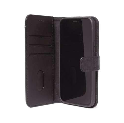 Decoded Detachable Leather Wallet Case iPhone 12 / 12 Pro Zwart - Afbeelding 2