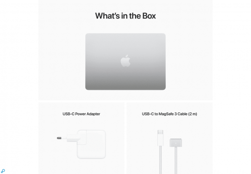 Apple MacBook Air 13 inch /  M2 chip met 8core CPU & 8core GPU / 8GB / 512GB SSD Zilver - Afbeelding 4