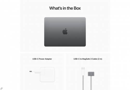 Apple MacBook Air 13 inch / M2 chip met 8core CPU & 8core GPU / 8GB / 512GB SSD Spacegrijs - Afbeelding 4