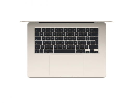 Apple MacBook Air 15 inch /  M3 chip met 8core CPU & 10core GPU / 8GB / 512GB SSD Sterrenlicht - Afbeelding 2