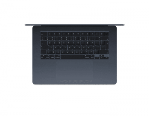 Apple MacBook Air 15 inch /  M3 chip met 8core CPU & 10core GPU / 8GB / 256GB SSD Middernacht - Afbeelding 2