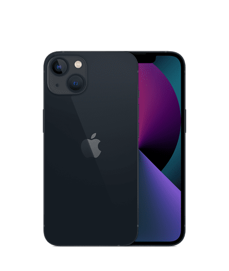 Refurbished Apple iPhone 13 128GB Middernacht (Batterij 98%)
