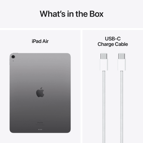 iPad Air 11 inch M2 128GB Wi-Fi Spacegrijs - Afbeelding 3