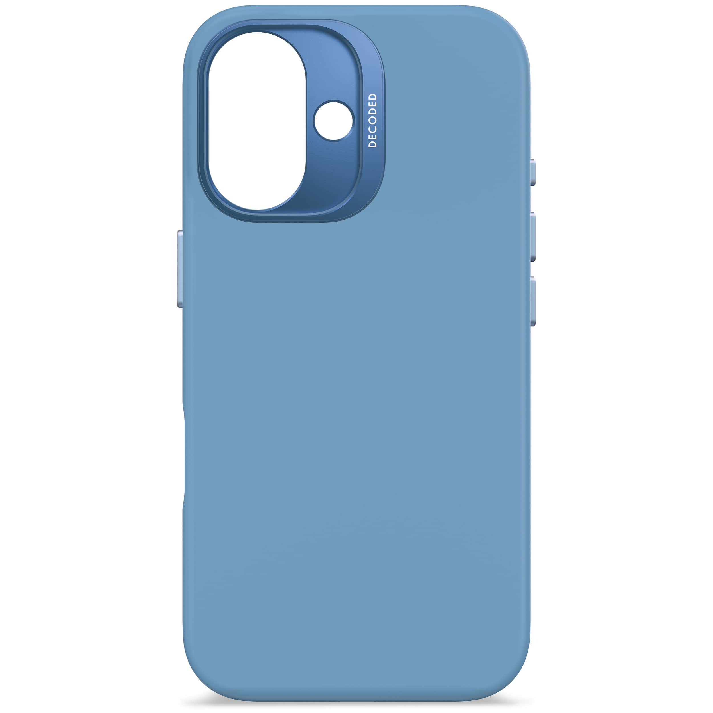 Decoded Silicone Backcover voor iPhone 16 Air Blauw