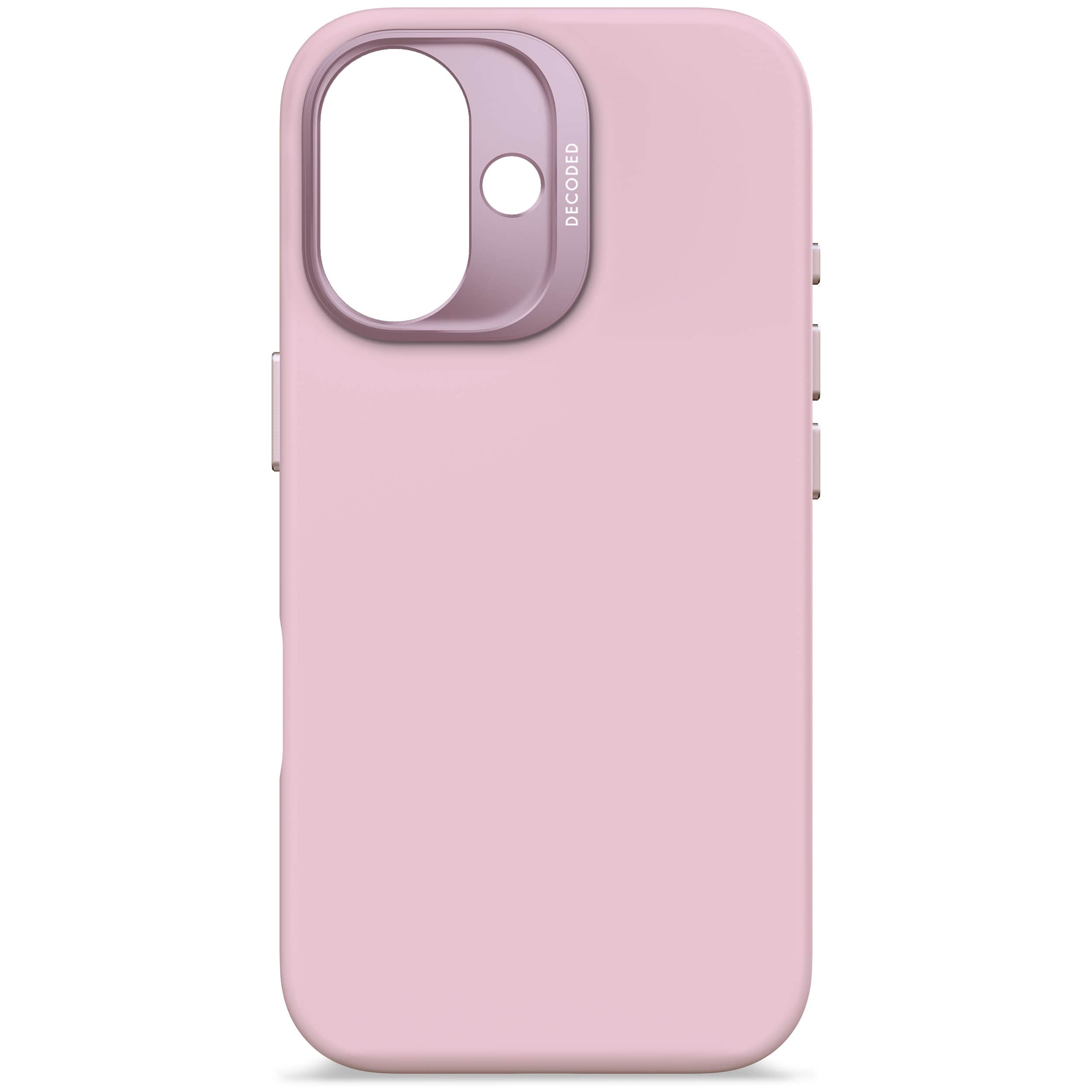 Decoded Silicone Backcover voor iPhone 16 Lila
