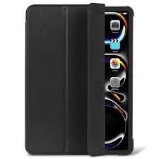 Decoded Textured Sillicon Slim Case voor de Apple iPad Pro 11″ (M4 / M5) Zwart