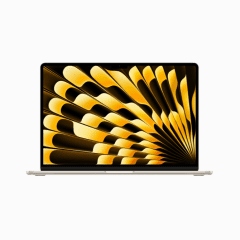 Refurbished Apple MacBook Air 15 inch Apple M2 chip met 8core CPU & 10core GPU 256GB Sterrenlicht